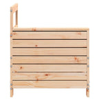 vidaXL Gartensofa mit Armlehne 69x62x70,5 cm Massivholz Kiefer