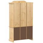vidaXL Vitrine Corona 103,5x42x180 cm Massivholz Kiefer