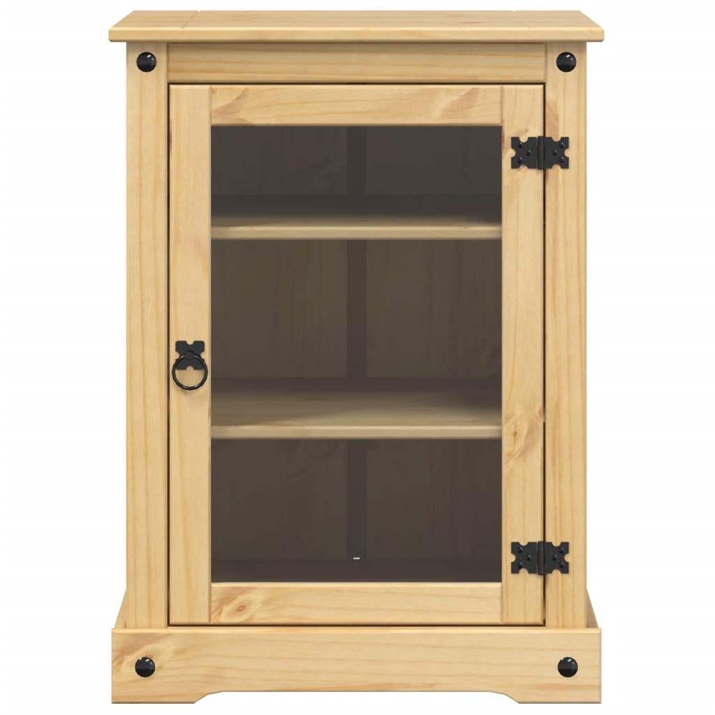 vidaXL Medienschrank Corona 60x50x82 cm Massivholz Kiefer