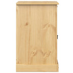 vidaXL Medienschrank Corona 60x50x82 cm Massivholz Kiefer