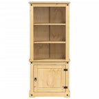 vidaXL Highboard Corona 74x38x170 cm Massivholz Kiefer