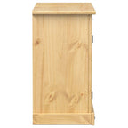 vidaXL Waschbeckenunterschrank Corona 73x33x60 cm Massivholz Kiefer