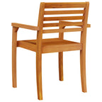 vidaXL Gartenstühle 2 Stk. 59x55x85 cm Massivholz Akazie