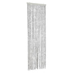 vidaXL Fliegenvorhang Grau 56x185 cm Chenille