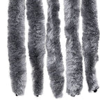vidaXL Fliegenvorhang Silbern 100x200 cm Chenille