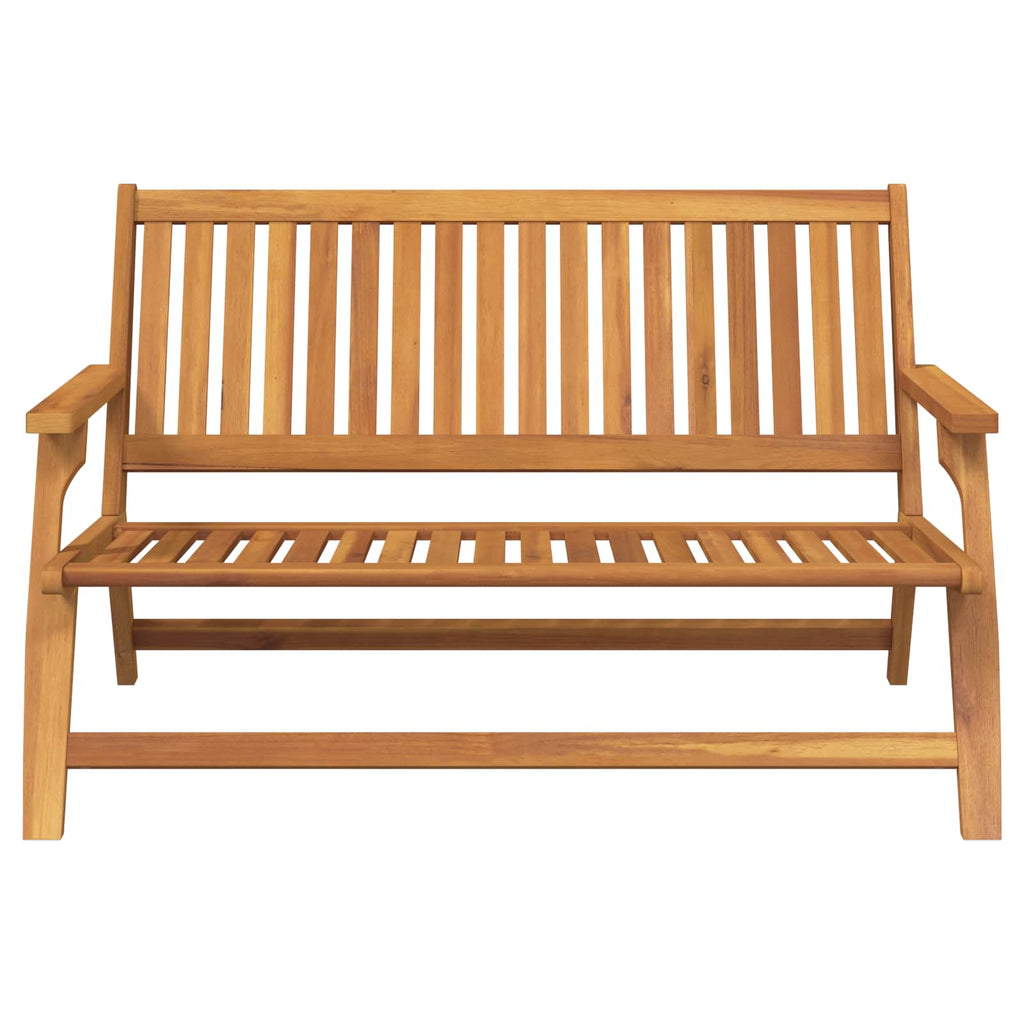 vidaXL Relax Bank Braun Massivholz Akazie