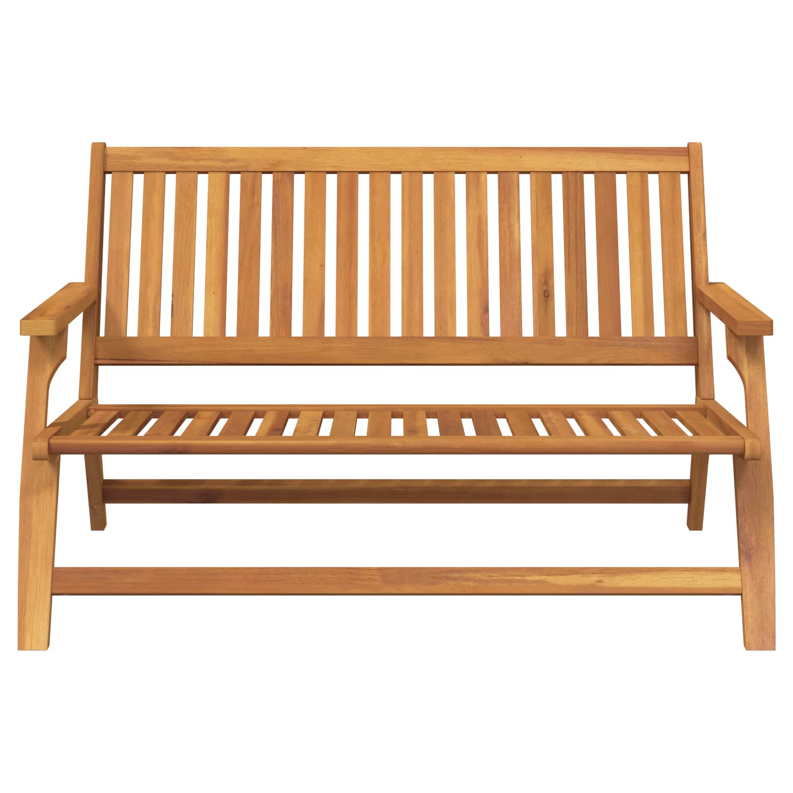 vidaXL Relax Bank Braun Massivholz Akazie