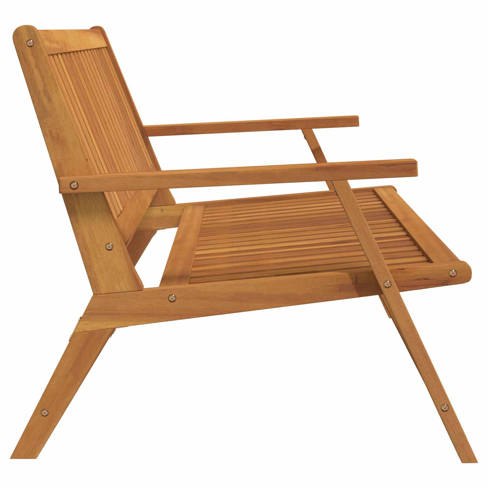 vidaXL Relax Bank Braun Massivholz Akazie