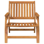 vidaXL Relax Bank 2 pcs Braun Massivholz Akazie