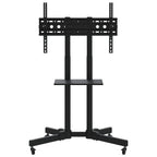 vidaXL TV-Ständer Rädern 32-70 Zoll Bildschirm Max VESA 600x400mm 50kg