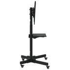 vidaXL TV-Ständer Rädern 32-70 Zoll Bildschirm Max VESA 600x400mm 50kg