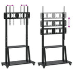 vidaXL TV-Ständer auf Rollen 32-90 Zoll Max VESA 800x600 mm 100kg