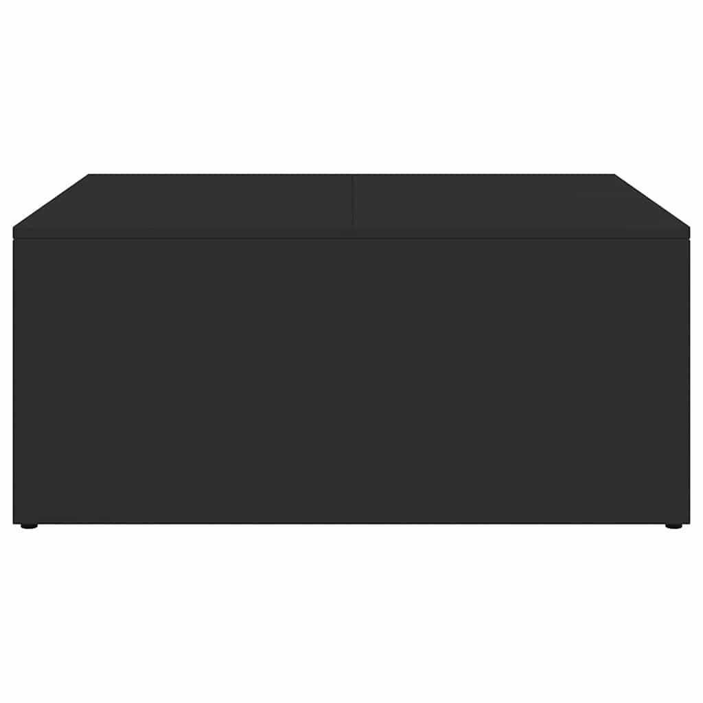 vidaXL Satztische 2 Stk. Schwarz Holzwerkstoff und Metall