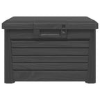 vidaXL Outdoor-Kissenbox Anthrazit 73x50,5x46,5 cm Polypropylen