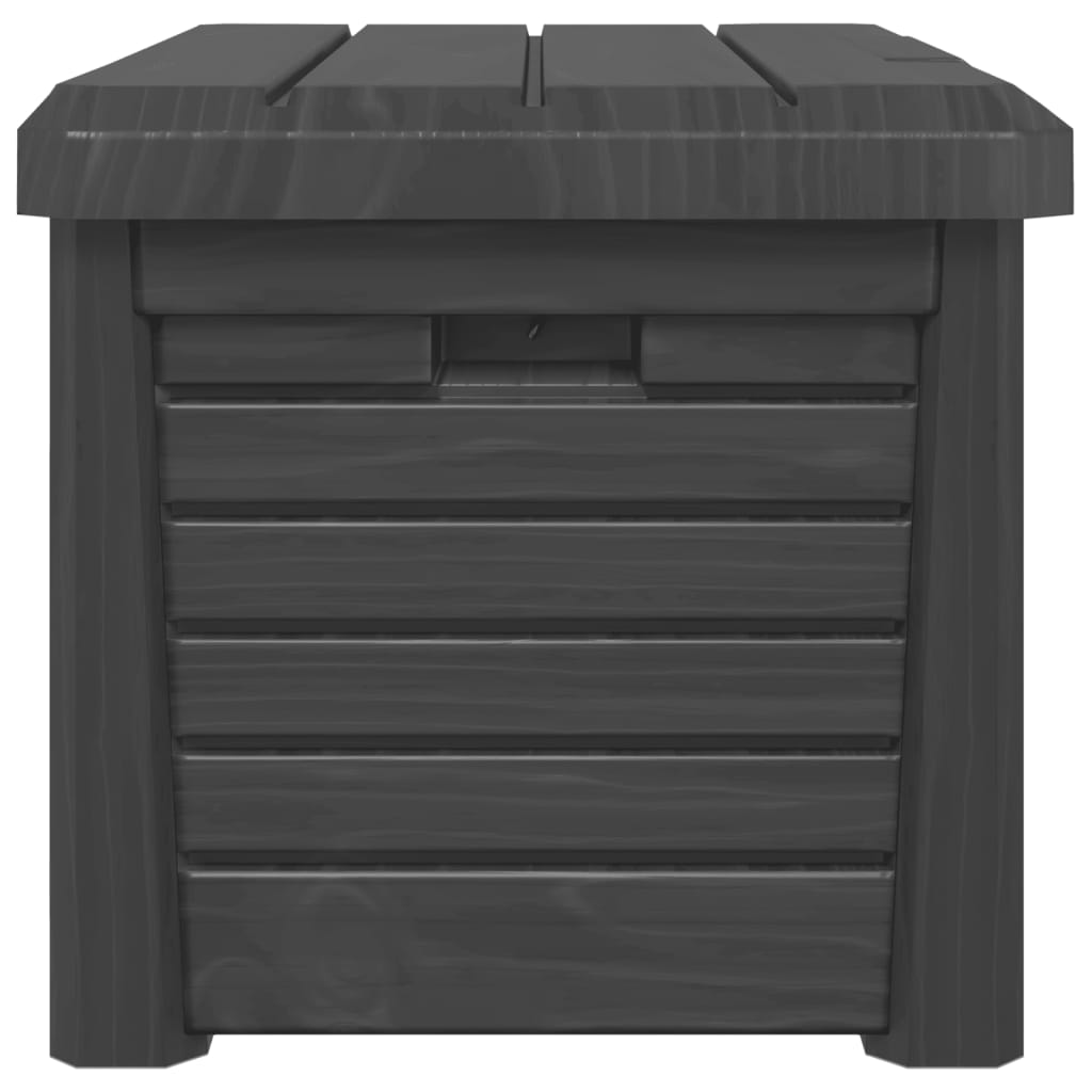 vidaXL Outdoor-Kissenbox Anthrazit 73x50,5x46,5 cm Polypropylen