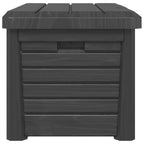 vidaXL Outdoor-Kissenbox Anthrazit 73x50,5x46,5 cm Polypropylen