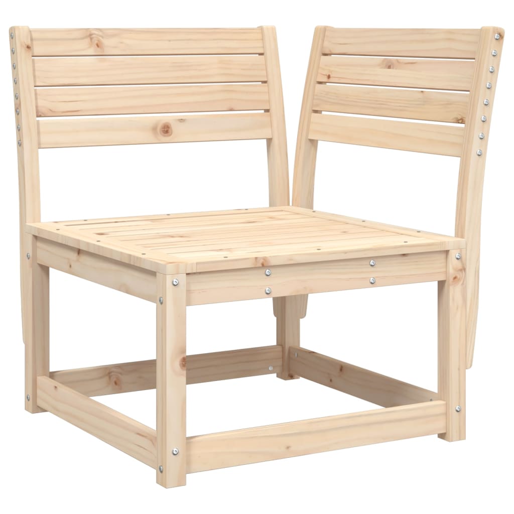 vidaXL 5-tlg. Garten-Lounge-Set Massivholz Kiefer