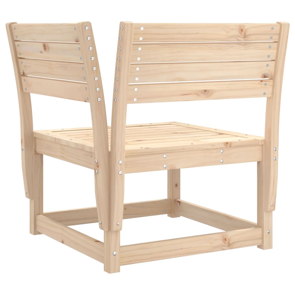 vidaXL 7-tlg. Garten-Lounge-Set Massivholz Kiefer
