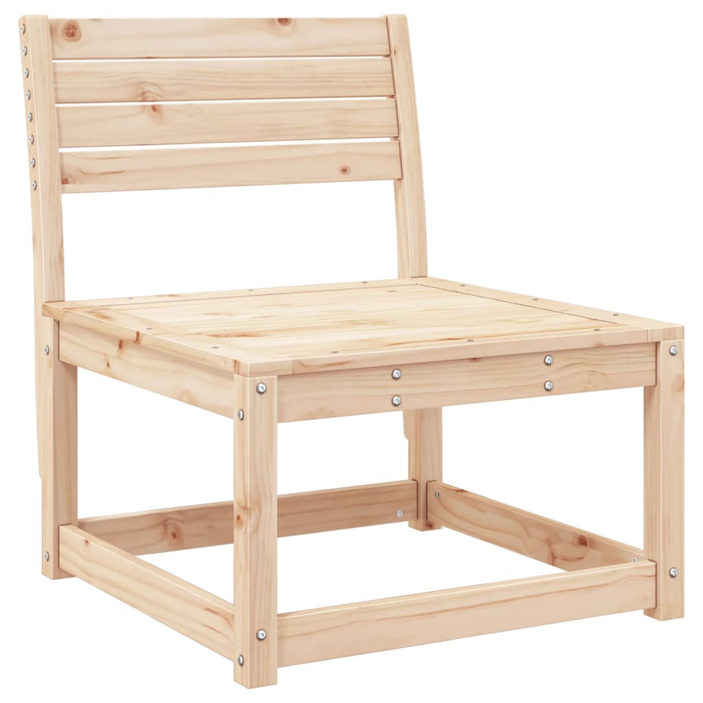 vidaXL 7-tlg. Garten-Lounge-Set Massivholz Kiefer