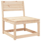 vidaXL 7-tlg. Garten-Lounge-Set Massivholz Kiefer