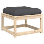 vidaXL 7-tlg. Garten-Lounge-Set mit Kissen Massivholz Kiefer