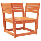 vidaXL 8-tlg. Garten-Lounge-Set Wachsbraun Massivholz Kiefer