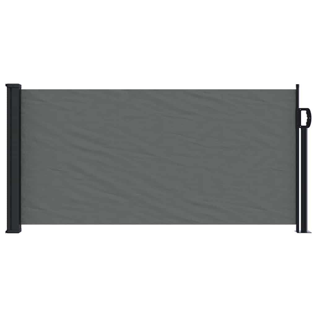 vidaXL Ausziehbare Seitenmarkise Anthrazit 100x300 cm