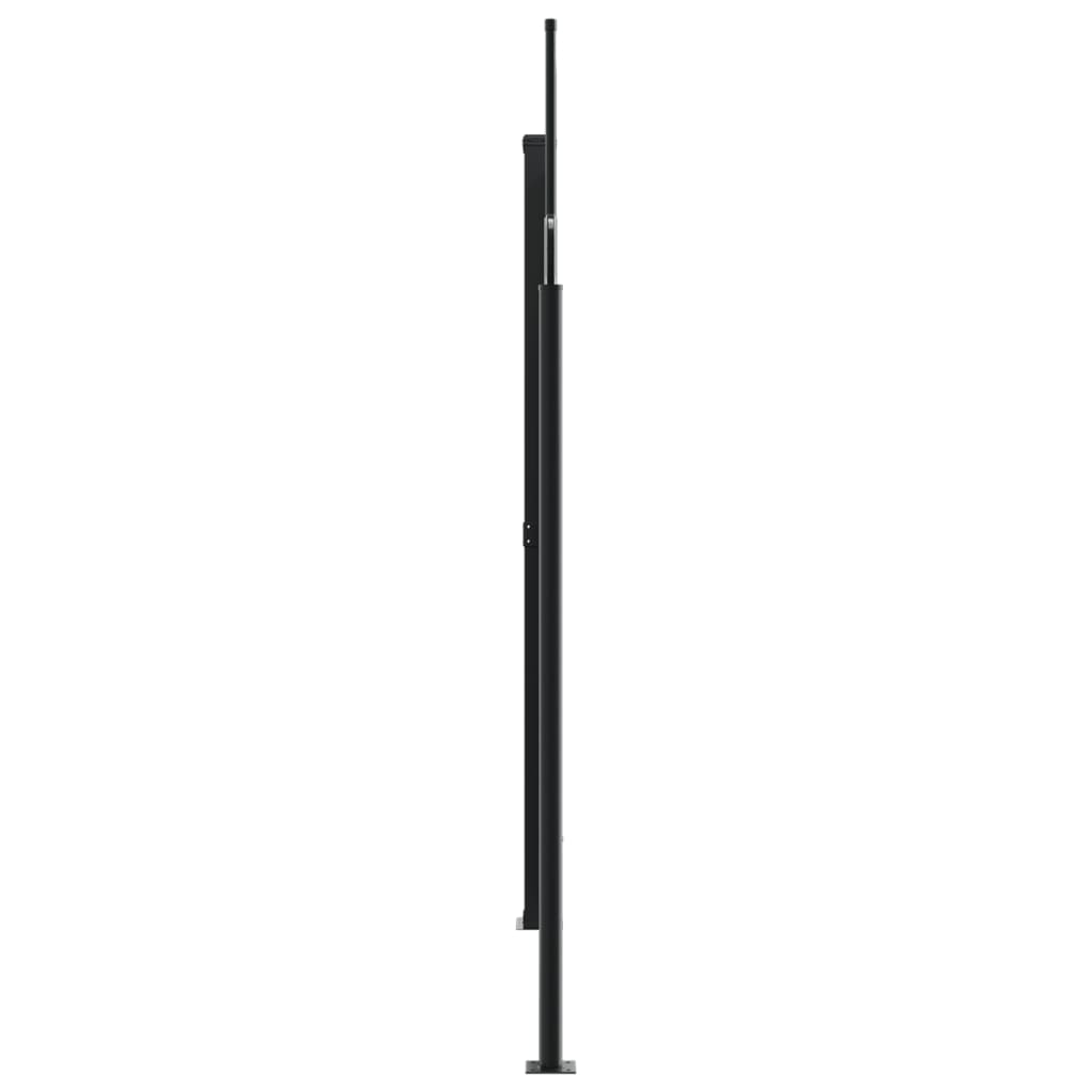 vidaXL Seitenmarkise Ausziehbar Terrakottarot 220x600 cm