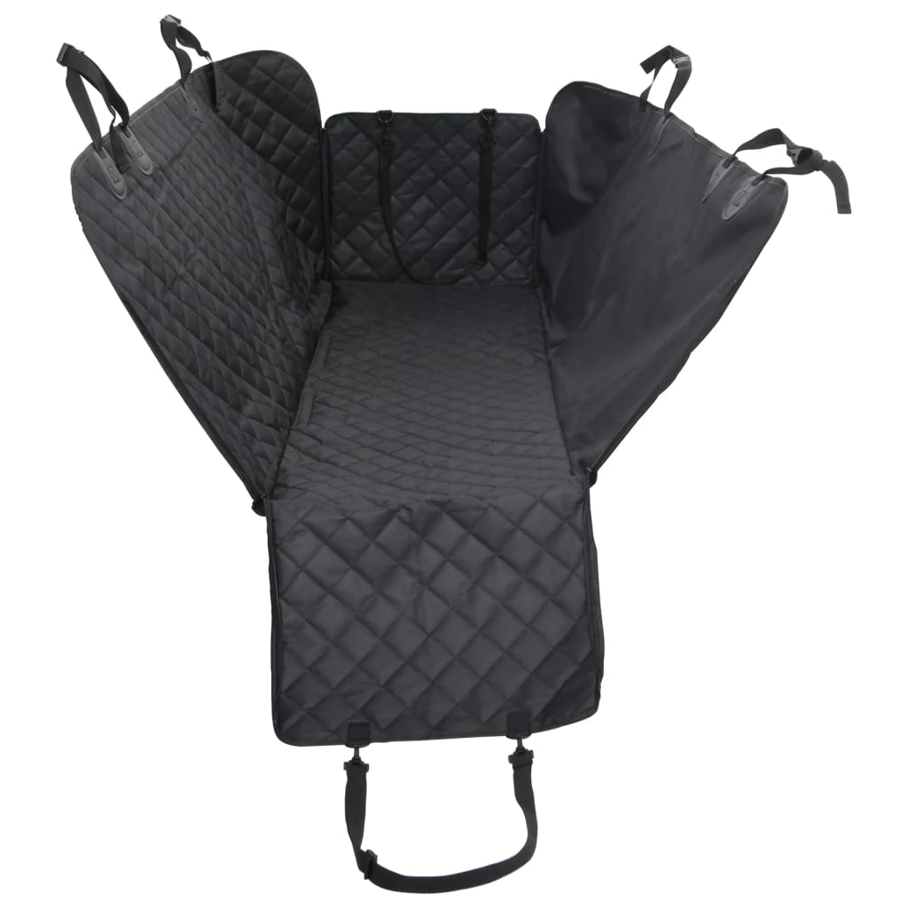 vidaXL Hunde-Autositzbezug Schwarz 137x46x50 cm