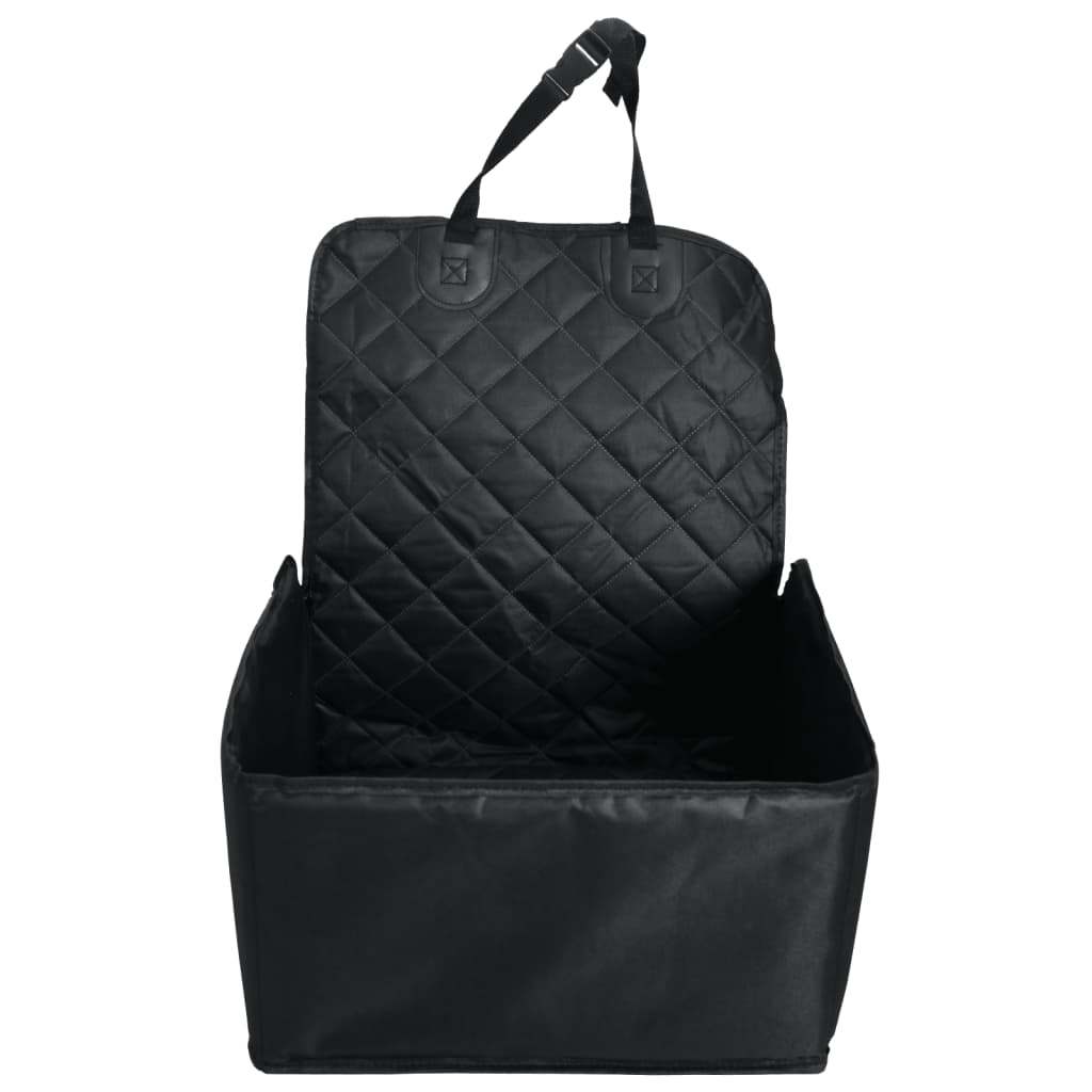 vidaXL Hunde-Autositz Schwarz 45x45x25/55 cm