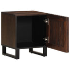 vidaXL Nachttische 2 Stk. 40x34x46 cm Massivholz Mango