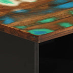 vidaXL Nachttisch 40x34x46 cm Altholz Massiv
