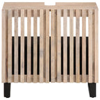 vidaXL Waschbeckenunterschrank 62x34x58 cm Massivholz Mango