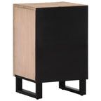 vidaXL Badschrank 38x34x58 cm Massivholz Mango