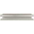 vidaXL Duschablage 30x10x6 cm Gebürsteter Edelstahl 304