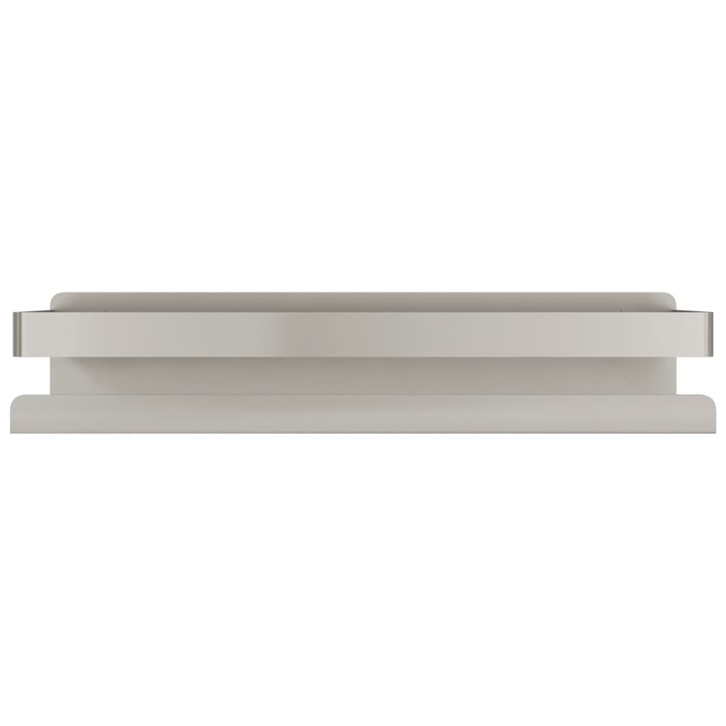 vidaXL Duschablage 30x10x6 cm Gebürsteter Edelstahl 304