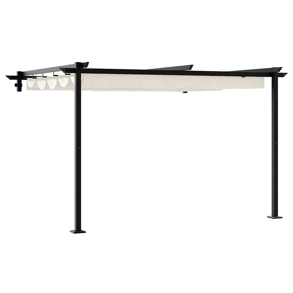 vidaXL Pavillon 300 x 300 x 200 cm Creme Polyester