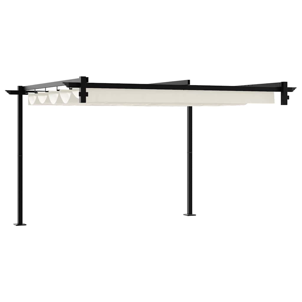 vidaXL Pavillon 300 x 300 x 200 cm Creme Polyester