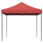 vidaXL Partyzelt Faltbar Pop-Up Burgunderrot 292x292x315 cm