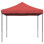 vidaXL Partyzelt Faltbar Pop-Up Burgunderrot 292x292x315 cm
