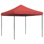 vidaXL Partyzelt Faltbar Pop-Up Burgunderrot 292x292x315 cm