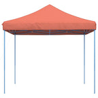 vidaXL Partyzelt Faltbar Pop-Up Terrakottarot 292x292x315 cm