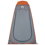 vidaXL Sichtschutzzelt Grau und Orange Pop-Up Wasserdicht