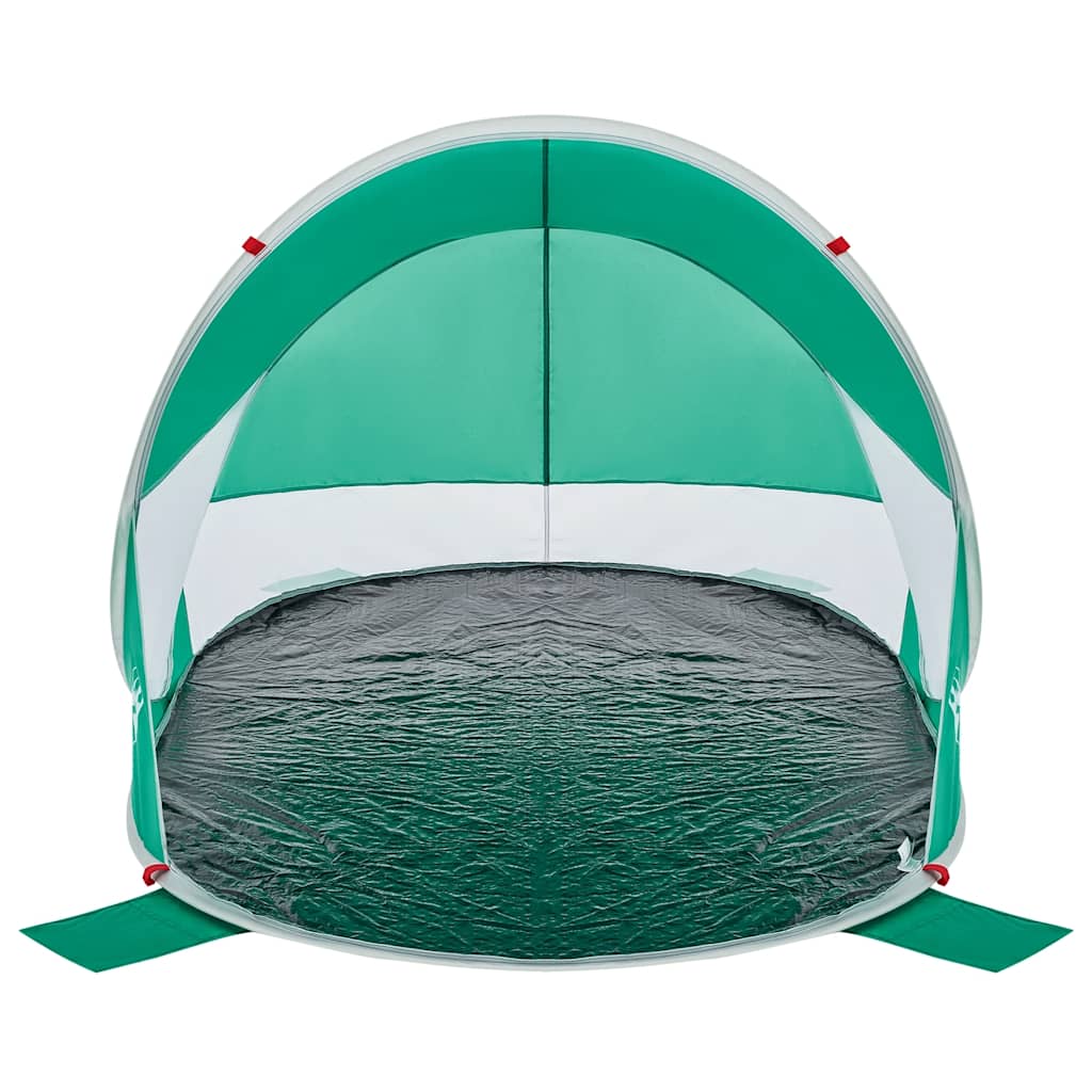 vidaXL Strandzelt Seegrün Pop-Up Wasserdicht