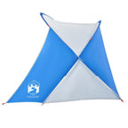 vidaXL Strandzelt 2 Personen Azurblau Pop-Up Wasserdicht
