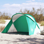 vidaXL Strandzelt 2 Personen Seegrün Pop-Up Wasserdicht