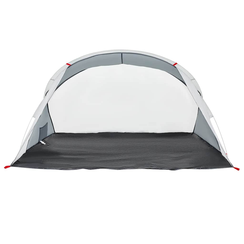 vidaXL Strandzelt 2 Personen Grau Pop-Up Wasserdicht