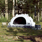 vidaXL Campingzelt 3 Personen Weiß Verdunkelungsstoff Quick Release