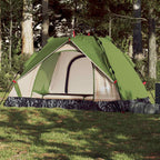 vidaXL Kuppel-Campingzelt 2 Personen Grün Quick Release