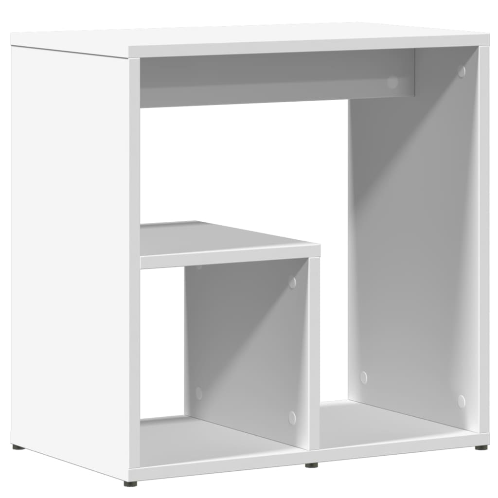 vidaXL Beistelltische 2 Stk. Weiß 50x30x50 cm Holzwerkstoff